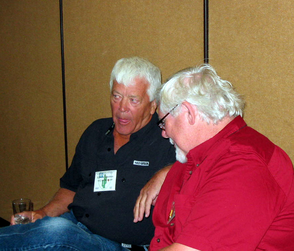 Cocktail Party
Co-conspirators: every year Ed Thomas and Gary Dean Springer cook up some sinister plot.  (Watch out, Bert!)

