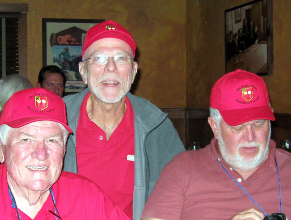It's Party Time!
Jerry Orr, "Moon" Mullins, and Steve Sykora joining C-1-35 at the Rock Bottom Grill in Denver for the annual get-together with The Mighty Ninth.
