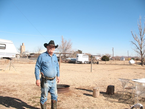 Still a Cowboy
Danny Fort, even some 46 years later, proves he's still a cowboy living in Headrick, Oklahoma and serves as the Town Mayor.
