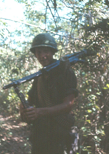 UNK troop.  Can't go anywhere in the jungle without your M-60.
