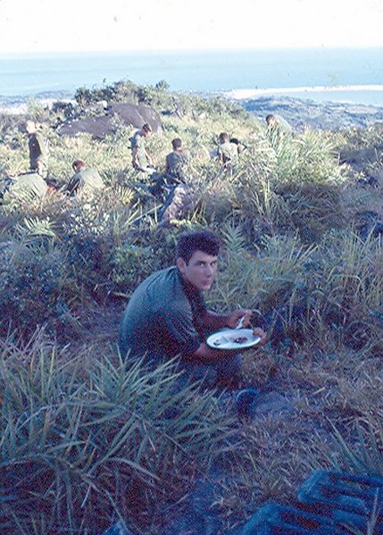 Seaside Meal
Eating field rations near the South China Sea

