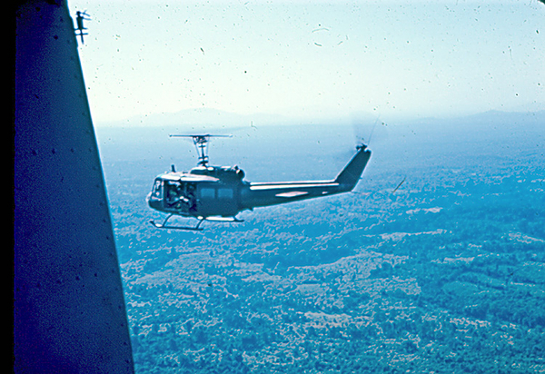 Enroute
Enroute to a Combat Assault.  You'll never know what "Nam" was all about unless you went on a CA.
