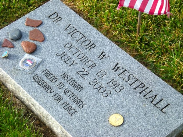 Gravesite
Gravesite of the Founder, Dr. Victor Westphall, who lost his Marine Corps son in Vietnam.
