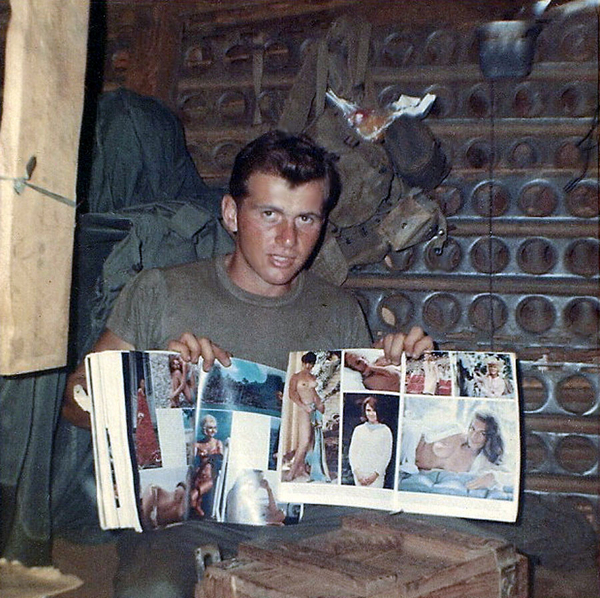 My collection
Playboy mags were plentiful in the bunkers; a bit tamer back then.

UNK displays the cuties.

