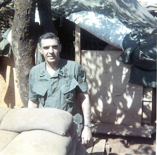 First Shirt
Headquarters Battery First Sergeant Ray Forester.
Firebase Oasis, 1969.
