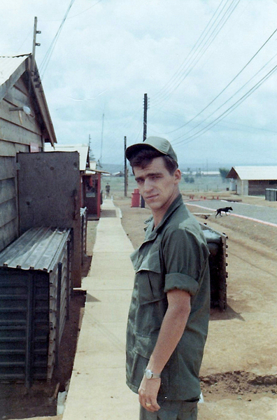 Sorry, can't remember the name
June, 1969.  A fellow GI.  Taken at Camp Enari.
