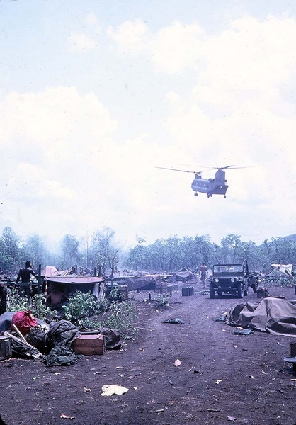 Chopper Resupply
If you remember this scene, then you remember Vietnam!
