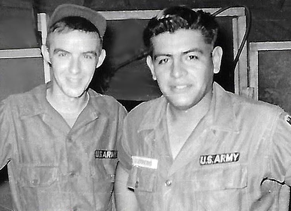 The Mighty Ninth gets deployed to Vietnam; activity begins 12/65
Photo taken on 8July66.  Men who were on alert to deploy to Vietnam; preparations began in December, 1965.

At left: Clyde Griffith.
