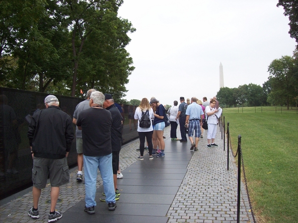 The Wall in D.C.
Brothers, spouses and guests pay homage to our deceased brothers who died in Vietnam.

Photo Courtesy of Joe Henderson
