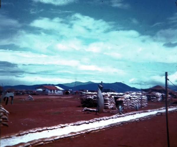 Base Camp
View of our Base Camp on Engineering Hill, north of Pleiku, July-August, 1966.  This was our "go-to" bunker.
